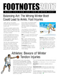 Footnotes Winter 2007